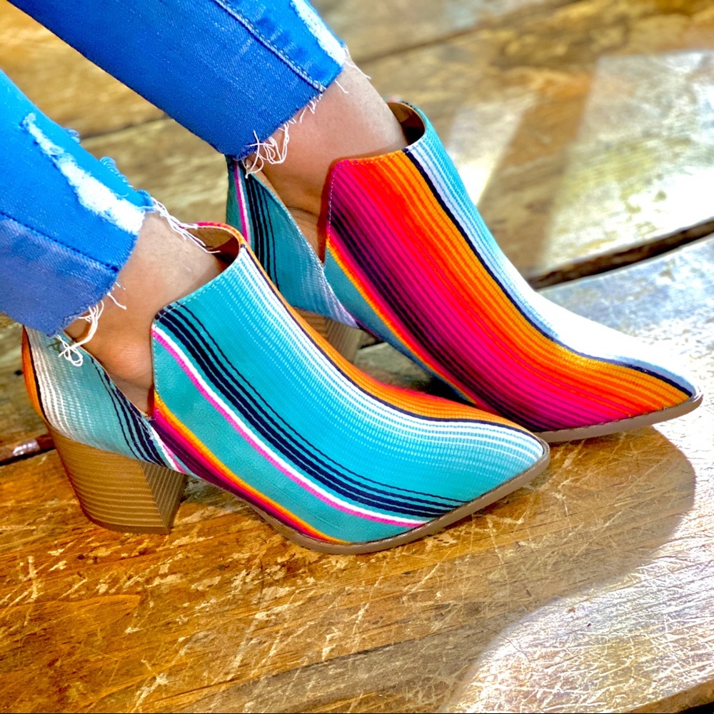 Serape Booties - Picture 8 of 16